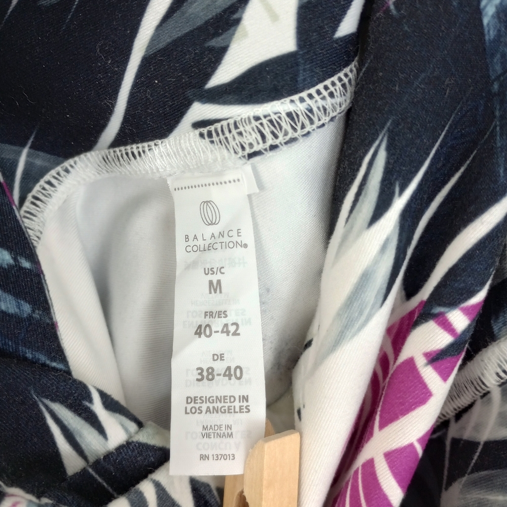 Balance Collection Palm Print Leggings Size M - Picture 4 of 4